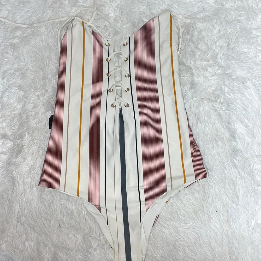 NWT Reversible Monahan One- Piece Swimsuit
